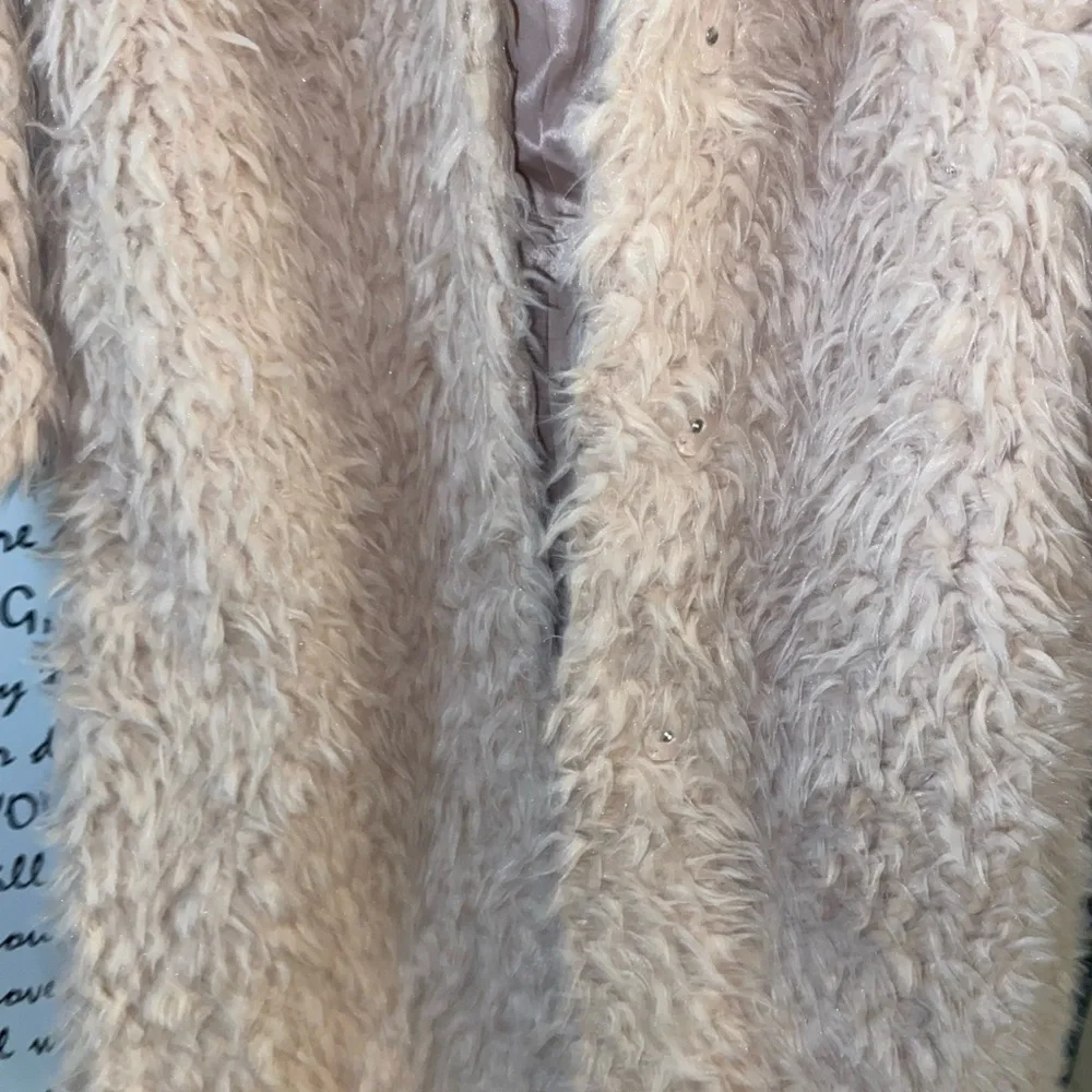Anthropologie Pink Faux Fur Jacket - Picture 9 of 11